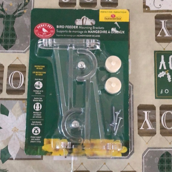 🛍️ Bird Feeder Mounting Brackets Nwt - Picture 1 of 7